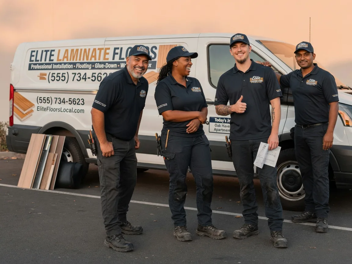 Laminate flooring installation company in Estelline, TX